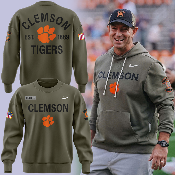 Clemson Football x Military Appreciation 2025 SWEATSHIRT