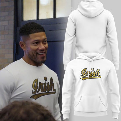 Special 2025 Irish Notre Dame Football Hoodie 2