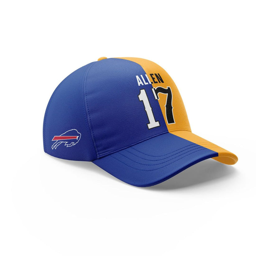 Josh Allen #17 Buffalo Bills x Wyoming Cowboys Zip Hoodie