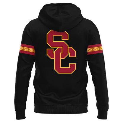 Special 2025 Retro Black Uniform USC Men's Basketball Hoodie