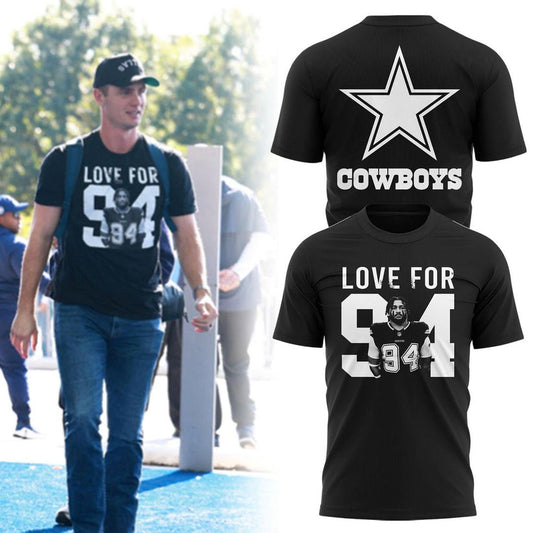 Dallas Cowboys 2025 Marshawn Kneeland Thank You Memories 2025 Combo TShirt