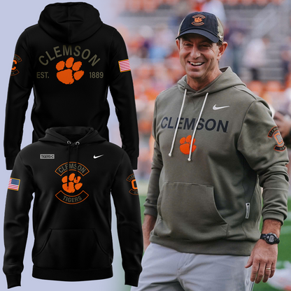 06.Clemson Football x Military Appreciation Hoodie