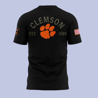 06.Clemson Football x Military Appreciation TSHIRT