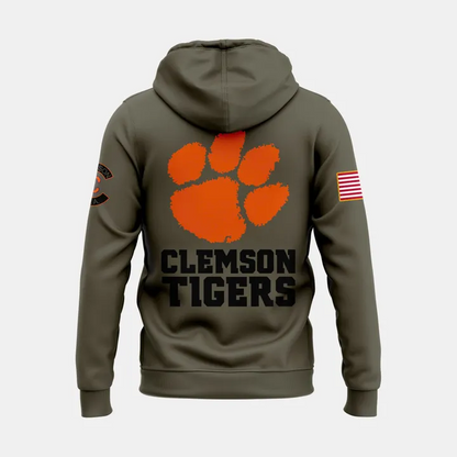 07.Clemson Football x  Military Appreciation Hoodie