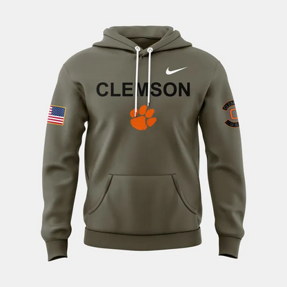 07.Clemson Football x  Military Appreciation Hoodie