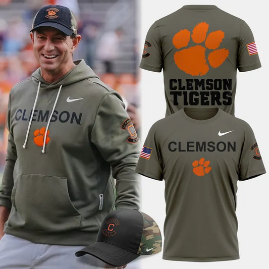 07.Clemson Football x Military Appreciation TSHIRT