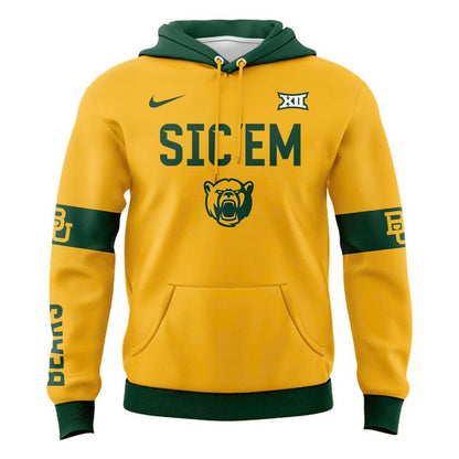 Baylor Bears 𝗦𝗶𝗰 ‘𝗘𝗺 Uniform Hoodie - Limited Edition