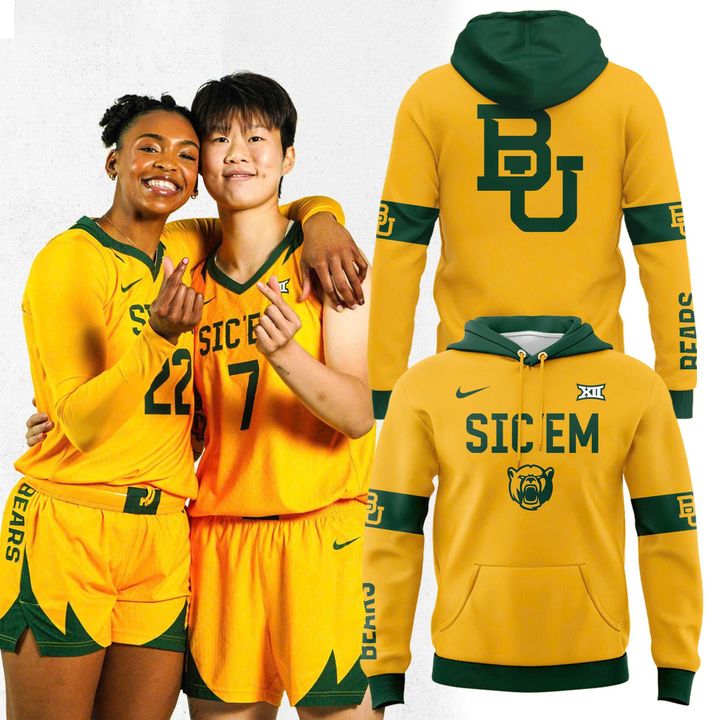 Baylor Bears 𝗦𝗶𝗰 ‘𝗘𝗺 Uniform Hoodie - Limited Edition