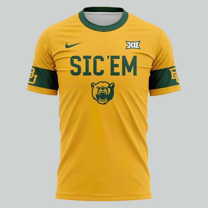 Baylor Bears 𝗦𝗶𝗰 ‘𝗘𝗺 Uniform T-Shirt - Limited Edition