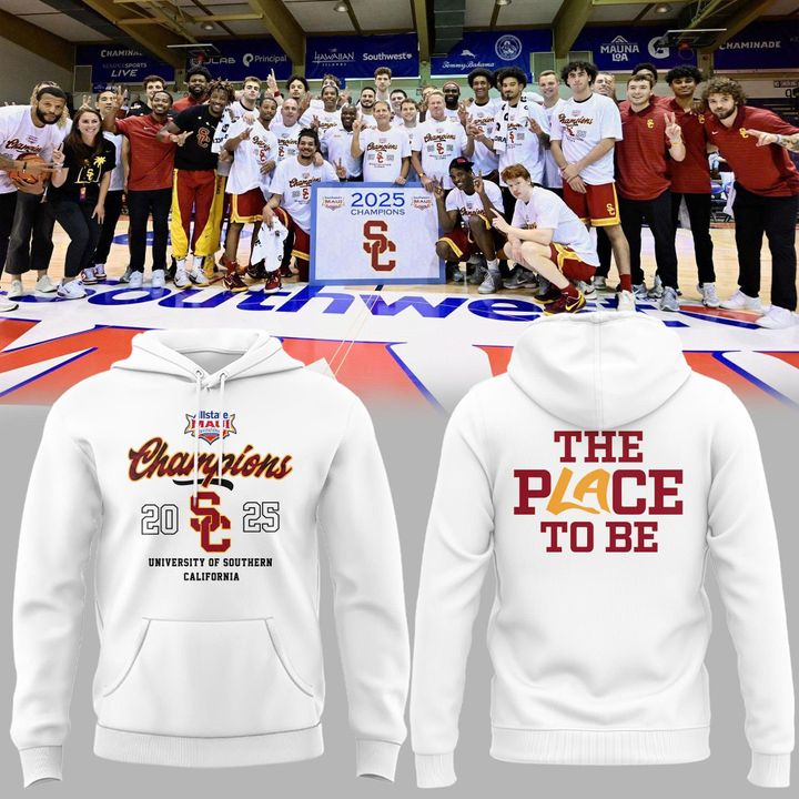 Special 2025 Maui Invitational Champions USC Men's Basketball Hoodie