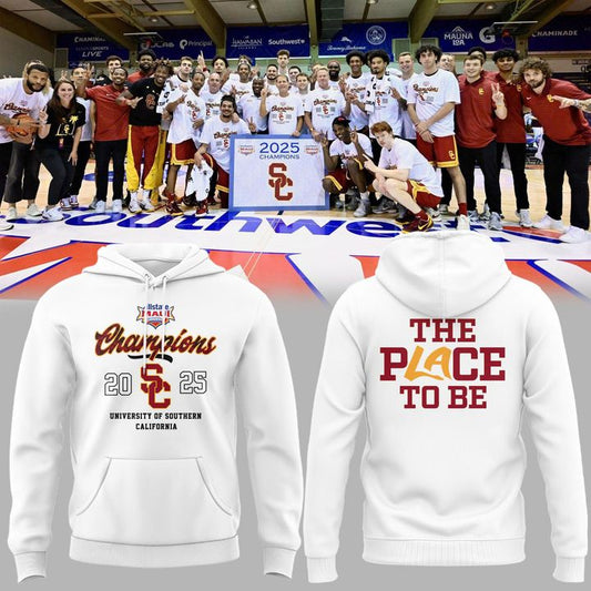 Special 2025 Maui Invitational Champions USC Men's Basketball Hoodie
