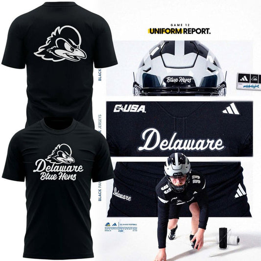 Speical 2025 Delaware Football Midnight Uniforms T-Shirt