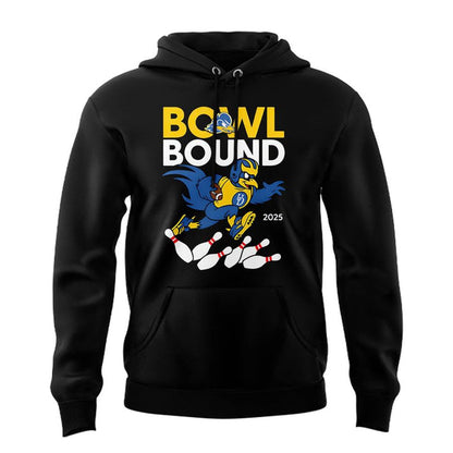 Special Delaware Fightin' Blue Hens 'Bowl Bound' Black Hoodie.