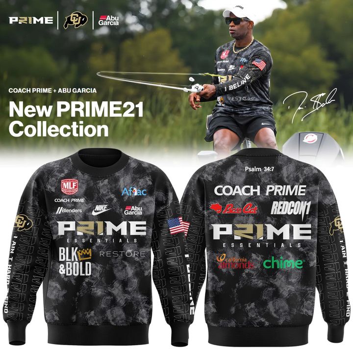Colorado Football Coach Prime Fishing Sweatshirt