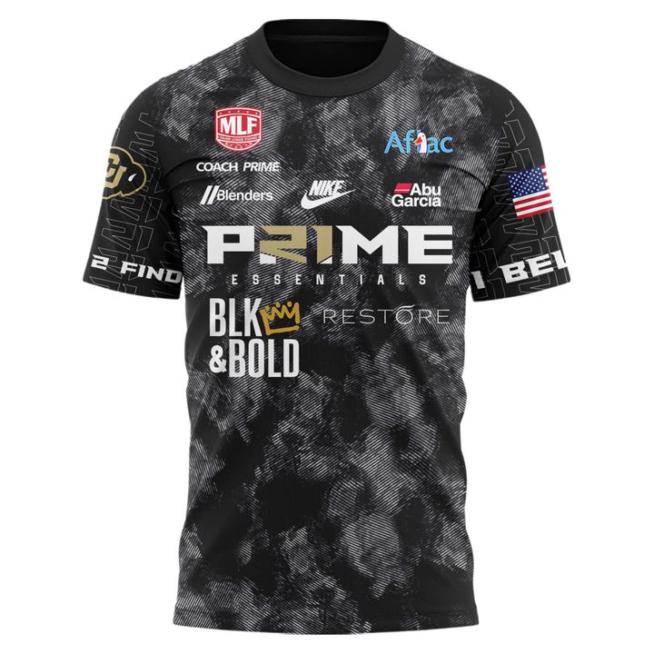 Colorado Football Coach Prime Fishing T-shirt 2025