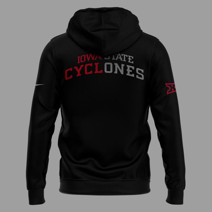 2025 limited edition Hoodie Iowa State Football "Back In Black"