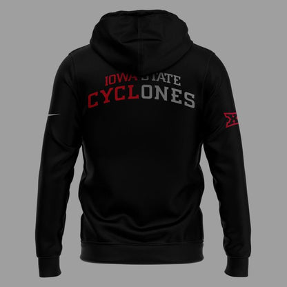 2025 limited edition Hoodie Iowa State Football "Back In Black"