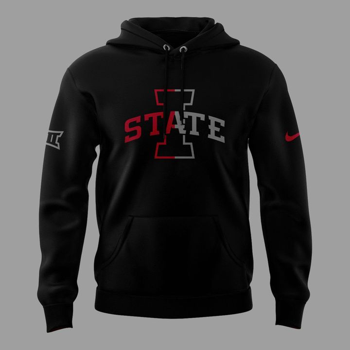 2025 limited edition Hoodie Iowa State Football "Back In Black"