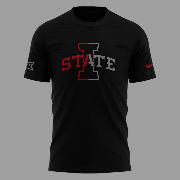 2025 limited edition t-shirt Iowa State Football "Back In Black"