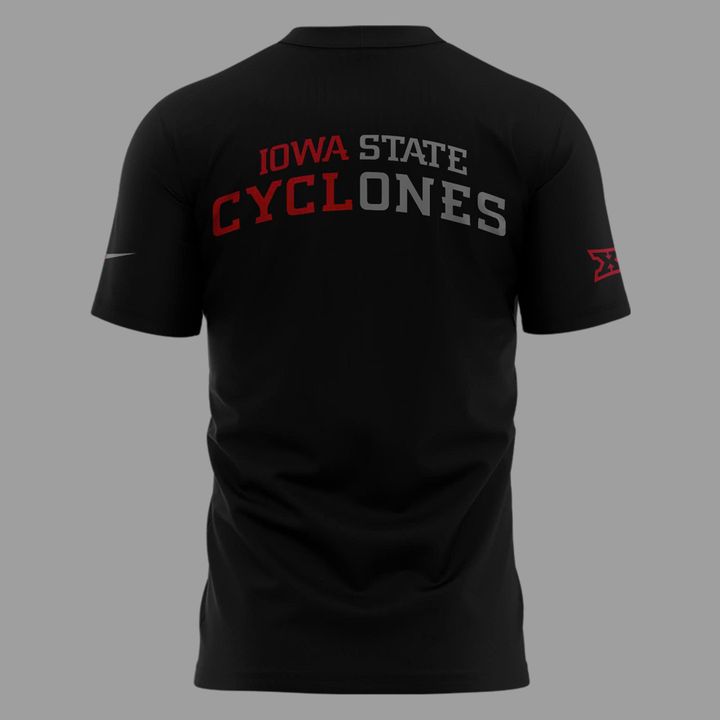 2025 limited edition t-shirt Iowa State Football "Back In Black"