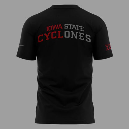 2025 limited edition t-shirt Iowa State Football "Back In Black"