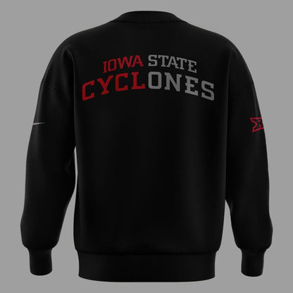 2025 limited edition sweatshirt Iowa State Football "Back In Black"