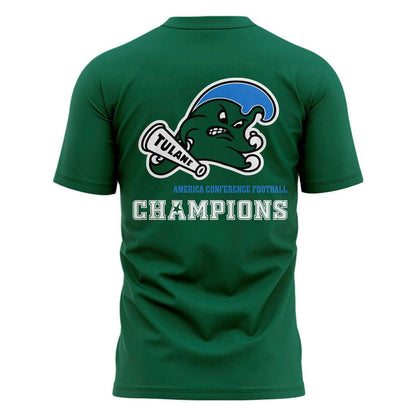 2025 limited edition t-shirt Tulane Football Champions