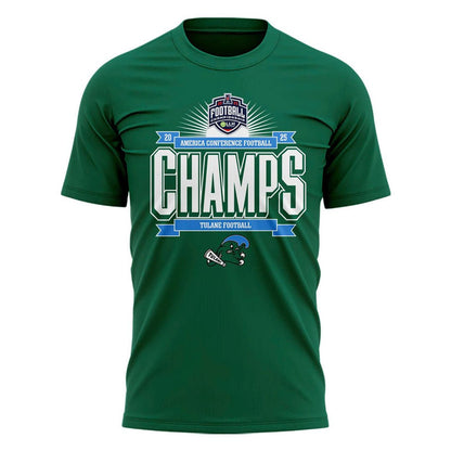 2025 limited edition t-shirt Tulane Football Champions