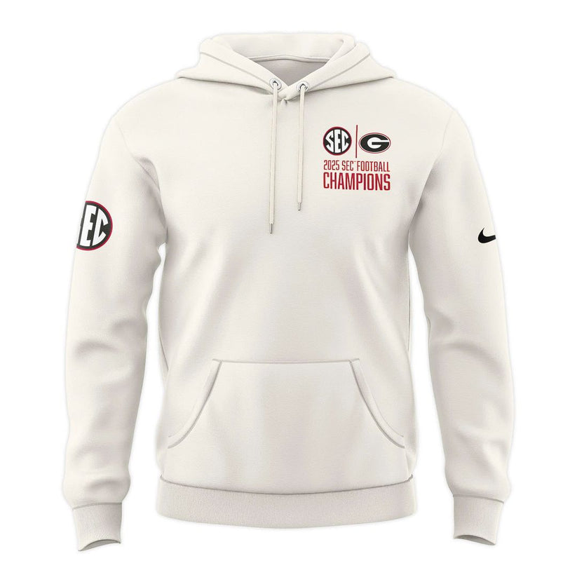 Georgia Bulldogs 2025 SEC Conference Champions Combo Hoodie