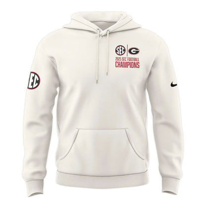 Georgia Bulldogs 2025 SEC Conference Champions Combo Hoodie