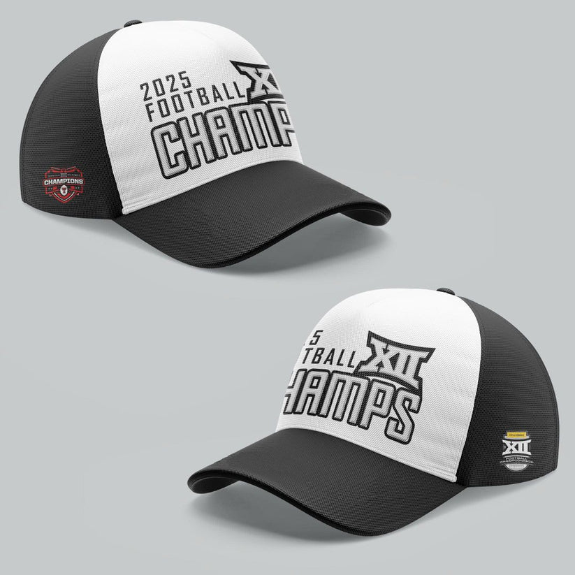 Texas Tech Red Raiders 2025 CHAMPIONS Big12 Football Combo T-shirt