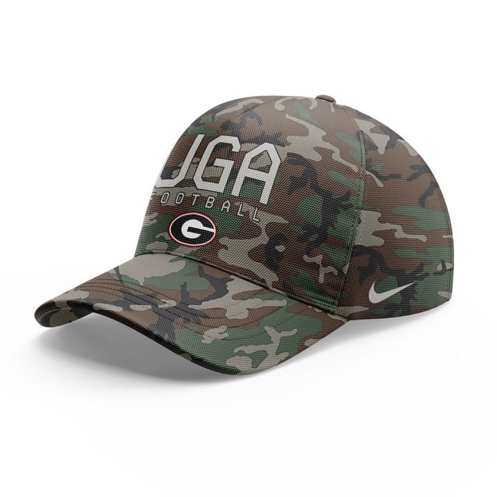 Men's Camo Georgia Bulldogs UGA Football T-Shirt