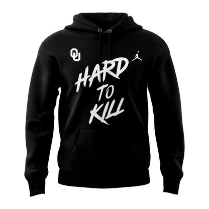 OU HARD TO KILL Hoodie - Black