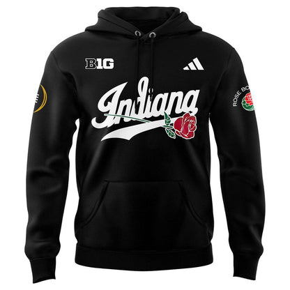 Indiana Hoosiers 2025 Rose Bowl Game Hoodie