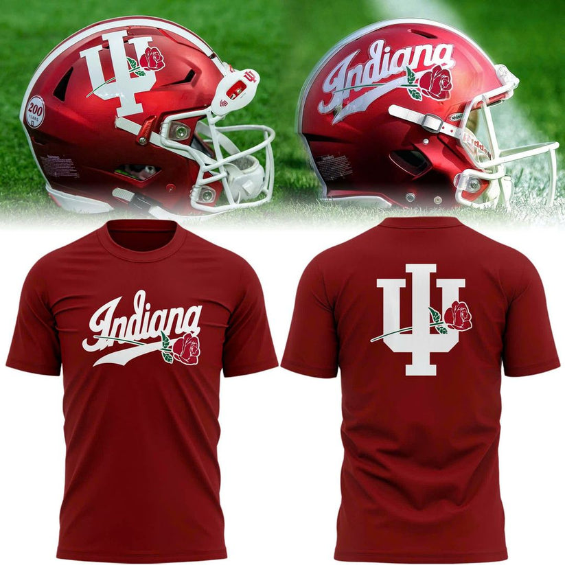Indiana Hoosiers 2025 Rose Bowl Game T-Shirt
