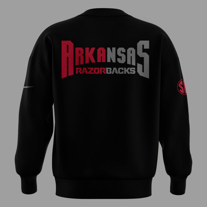 2025 Limited edition sweatshirt Arkansas Razorback Football "Back In Black" for fans