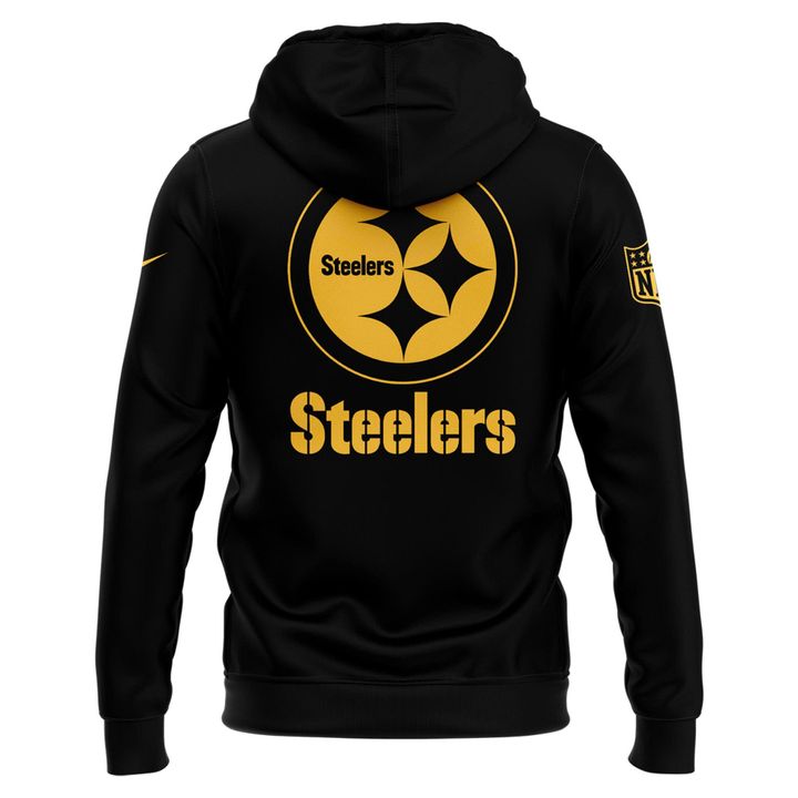 Pittsburgh Steelers Black Coach Mike Tomlin Special Hoodie