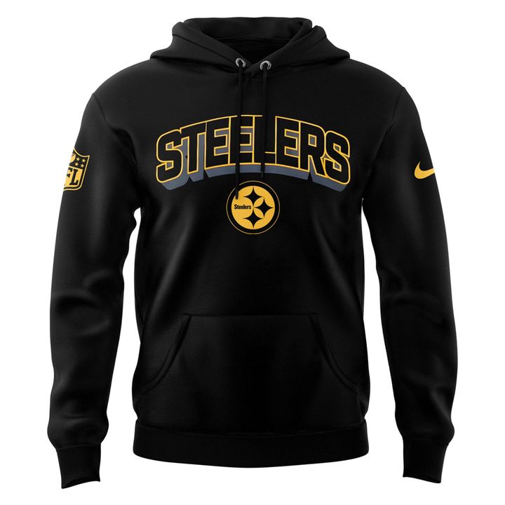 Pittsburgh Steelers Black Coach Mike Tomlin Special Hoodie