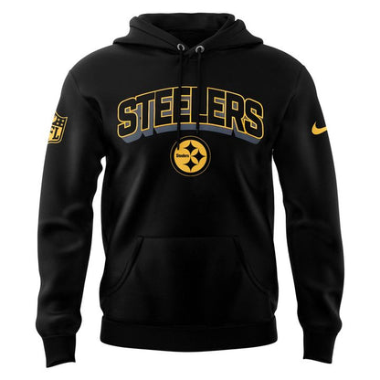 Pittsburgh Steelers Black Coach Mike Tomlin Special Hoodie