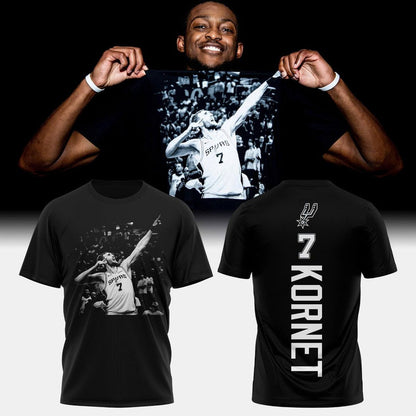 San Antonio Spurs Luke Kornet Limited T-shirt