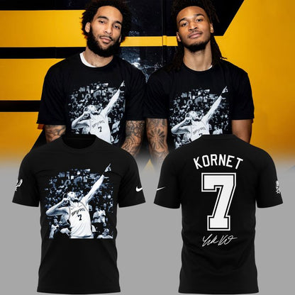 Limited edition t-shirt "Luke Kornet" San Antonio Spurs 2025