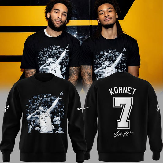 Limited edition sweatshirt "Luke Kornet" San Antonio Spurs 2025.