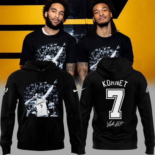 Limited edition hoodie "Luke Kornet" San Antonio Spurs 2025.