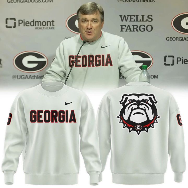 Georgia Bulldogs Football Coach Kirby Smart Sweatshirt