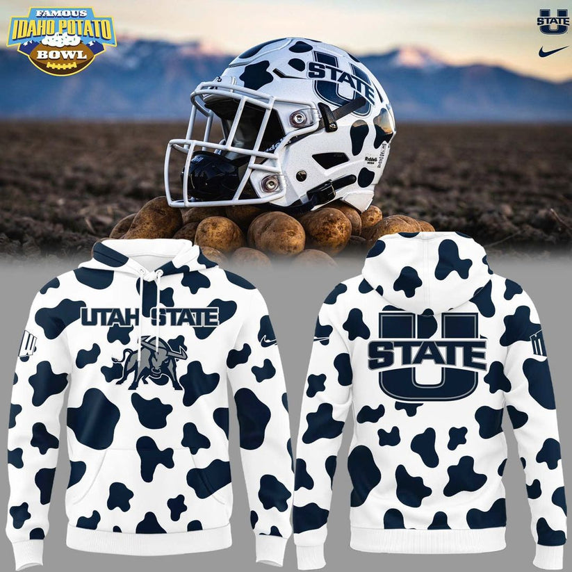 Utah State Aggies 2025 Best Helmet Edition Gameday Hoodie Combo Hoodie