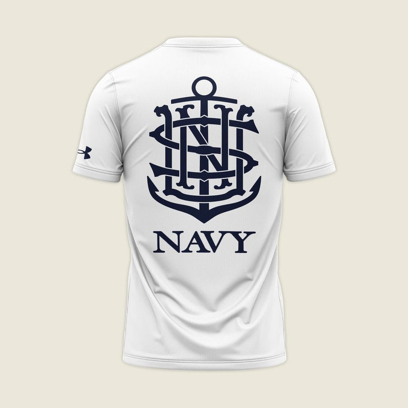 Navy Midshipmen – Back-to-Back CIC Trophy Champions 2025 Combo T-Shirt