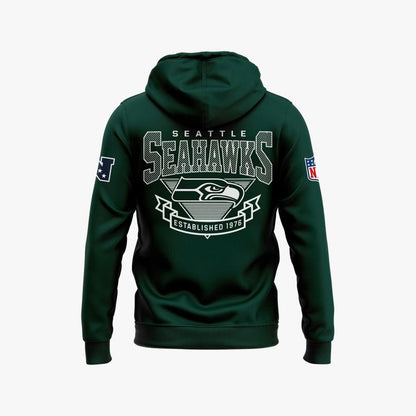Unisex Seattle Seahawks Emerald Green Special Hoodie