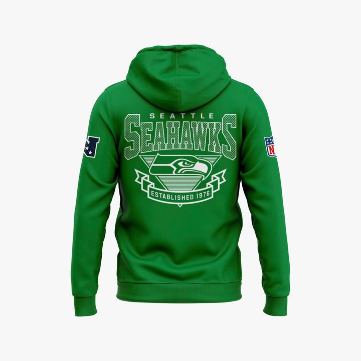 Unisex Seattle Seahawks Green Special Hoodie