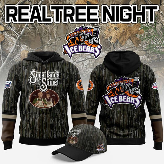 Knoxville Ice Bears Moonshiner-Edition Realtree Hoodie