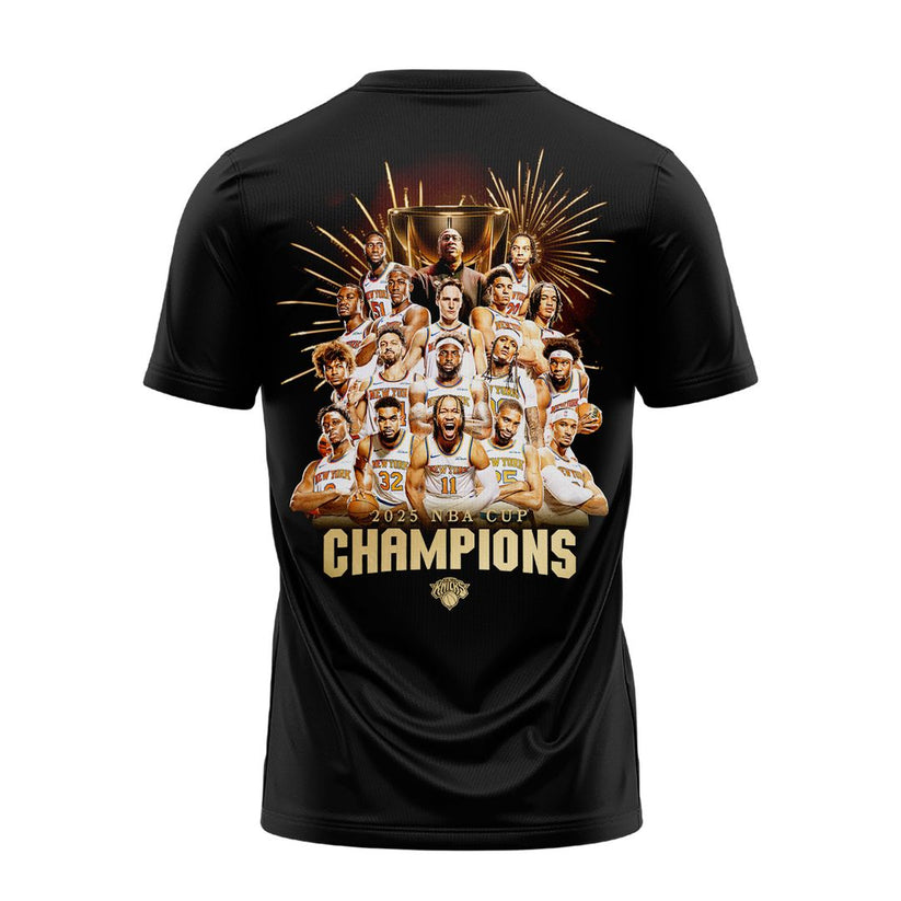 New York Knicks 2025 Cup Champions Combo T-Shirt